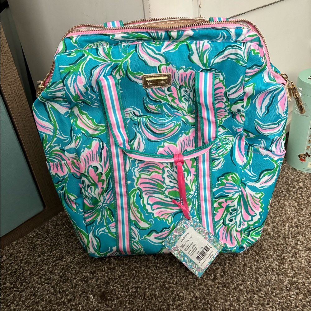 Lilly Pulitzer Backpack Cooler